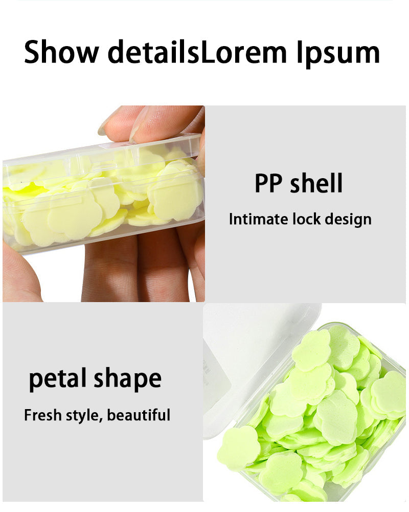 Disposable Petal Soap Paper